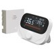 thumbnail image 1 of Termostato Inalámbrico Tuya WiFi para Hogar Inteligente, Batería RF, Calentador de Agua A Gas, Controlador de Temperatura Digital, Color Negro, 1 of 10