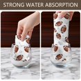 thumbnail image 6 of 4 Pcs Football Arrow White Pattern Funny Kitchen Towels, Microfiber Dish Towels, Kitchen Tea Towels Set 18" X 26", 6 of 6