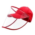 thumbnail image 1 of Sombrero Reversible Hugo Gorra de Béisbol Facial Rojo, 1 of 10