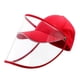 thumbnail image 1 of Gorro antipolvo, protección solar transpirable para la cara rojo, 1 of 9