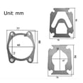 thumbnail image 2 of 3 Set 3 In 1 Air Compressor Cylinder Head Base Valve Plate Gaskets Washers B, 2 of 7
