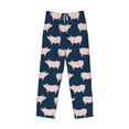 thumbnail image 6 of Daiia Pig 1 Men's Sleep Pant with Pockets and Drawstring,Pajama Pants-XX-Large, 6 of 9