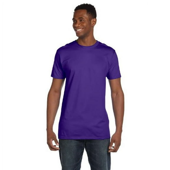 Hanes Men's Nano Premium Cotton T-Shirt - 4980 (Pack Of 2)