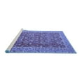 thumbnail image 2 of Ahgly Company Machine Washable Indoor Rectangle Persian Blue Traditional Area Rugs, 6' x 9', 2 of 4