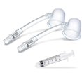 thumbnail image 1 of 2 Set Nipple Corrector Device Correction For Inverted Nipples Treatment Enlarger, 1 of 4