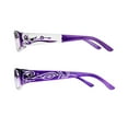thumbnail image 4 of Eyebogo Kaylee Value 2-Pack Women Rectangular Reading Glasses, Purple/Kaylee/Emma, +4.00, 4 of 4