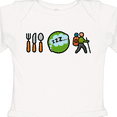 thumbnail image 4 of Inktastic Hiking Eat Sleep Hike Boys or Girls Long Sleeve Baby Bodysuit, 4 of 5
