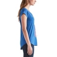thumbnail image 2 of Lucky Brand Ladies' Graphic Tee (Blue Pineapple Print, Medium), 2 of 3