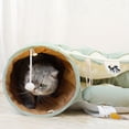thumbnail image 4 of Collapsible Cat Tunnel Bed: A Fun, Washable Toy for Indoor Cats of All Sizes!, 4 of 4
