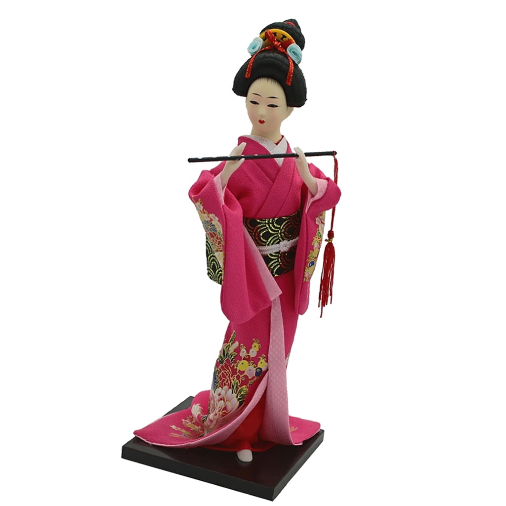 Custom 1/6th Red Paper Umbrella Model for 12" Japanese Geisha Female Body Figure 