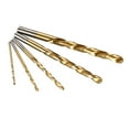 thumbnail image 3 of Chendee 10Pcs Left Hand Drill Bits Straight Shank Left Way Hss Drilling Tool 2-7.5Mm, 3 of 9
