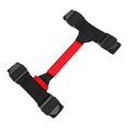 thumbnail image 4 of DYNWAVECA Braided Side Grip Rope for F650GS Motorcycle ATV Aluminum Alloy Side Box , Red, as described, 4 of 9