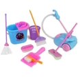 thumbnail image 1 of Set de juegos de simulación con herramientas de limpieza del hogar, 9 piezas, para niños, 1 of 5
