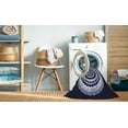 thumbnail image 2 of Ahgly Company Machine Washable Indoor Rectangle Transitional Night Blue Area Rugs, 2' x 3', 2 of 7