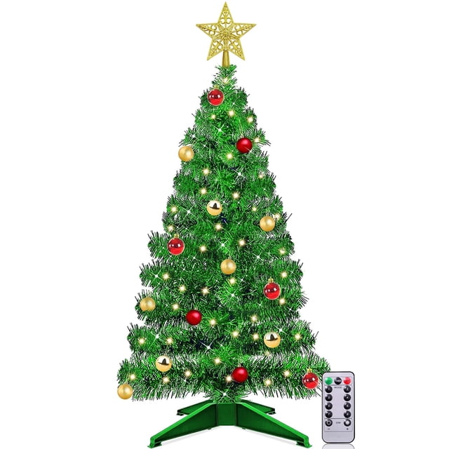 Mando a distancia Turnmeon para árbol de Navidad de 3 pies con luces y adornos