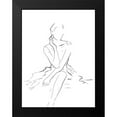 thumbnail image 2 of Pinto, Patricia 12x14 Black Modern Framed Museum Art Print Titled - Fashion Illustration, 2 of 5