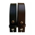 thumbnail image 3 of Genuine Leather Snap on Belt Strap, Heavy Duty, Durable, 1.5" Wide, Easy Carry and Everyday Use Belt Strap, 3 of 5
