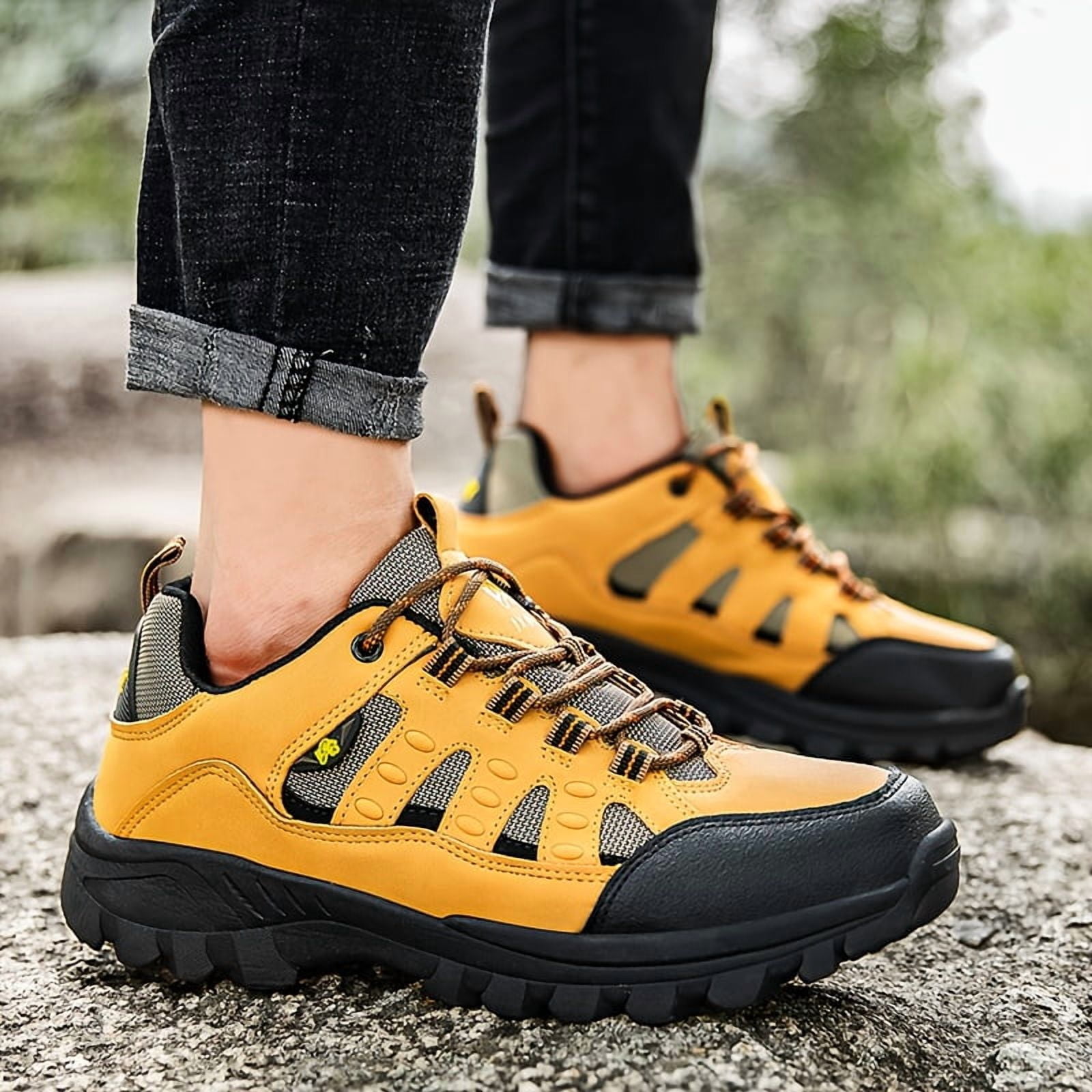 Men'S Breathable Sports Shoes, Casual Shoes for Couples, Outdoor Hiking Footwear