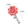 Teissuly Tire Pressure Gauge (0100 PSI) Heavy Duty With Large 2.3