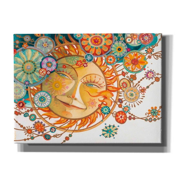 Epic Graffiti 'The Blissful Alignment' by David Galchutt, Canvas Wall Art, 54"x40"