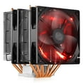 CPU Cooler 6 HeatPipes DualTower Cooling RGB Fan for AM4 and for