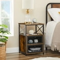 thumbnail image 5 of VECELO 2-Piece Bedroom Set with Dresser and Nightstand in Brown, 5 of 10