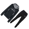 thumbnail image 2 of Minnieouse Sudadera, complemento esencial de la colección de ropa deportiva, conjunto de traje deportivo para mujer, pantalones deportivos, conjuntos de ropa negro XXL, 2 of 6