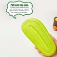thumbnail image 6 of Xfvqtps Toddler Slippers Cute Animals Thick Bottom Soft Sole Non Slip Comfortable Breathable Indoor and Outdoor PVC Slippers Green-01, 6 of 9