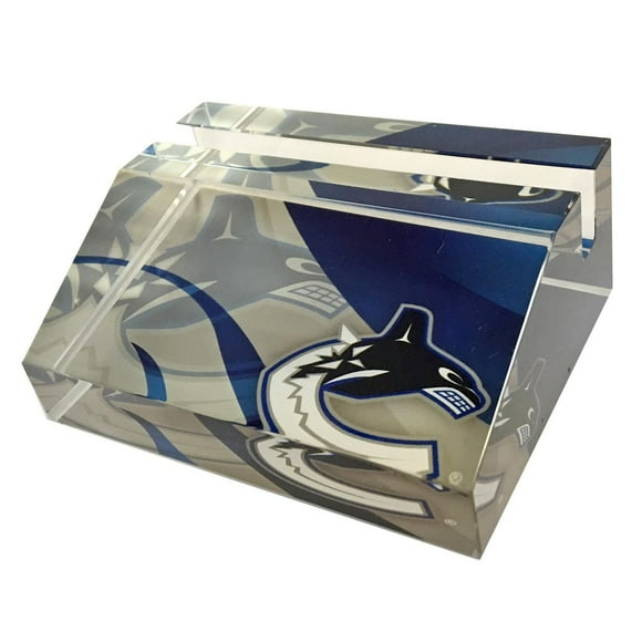 NHL Crystal Collectibles Titulaire De La Carte De Visite - Vancouver Canucks