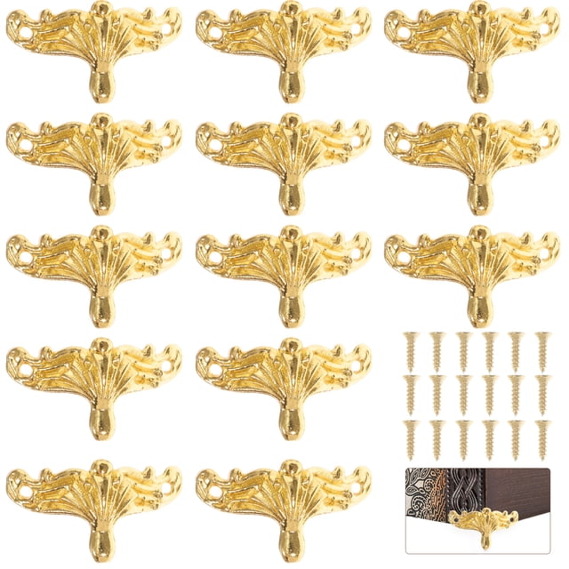 MasteelfCA 25pcs Jewelry Chest Boxes Decorative Feet Leg Box Leg Guard for Jewelry Box Gift Box
