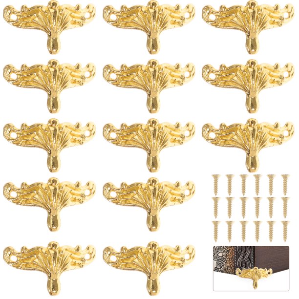 GOOHOCHY 25 piezas de joyas cajas de cofre de cofre de pies decorativos de la caja de piernas para la caja de regalo de la caja de joyas