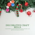 thumbnail image 6 of 100 Pcs Decor Christmas Craft Bells Vintage Jingle Bell Delicate DIY Bells Color Bell Paint Accessories Alloy, 6 of 6