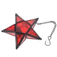 thumbnail image 4 of Red Glass Candle Holders for Decoration Tealight Lantern Ornament Durable Creative Design, 4 of 8
