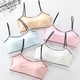thumbnail image 1 of girl bra teen Underwear for Kids girls bras Baby Young Hipster Training Lingerie vest Cotton Children 8-16Years summerWhite11 He Qiyong unisex, 1 of 1