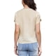 thumbnail image 3 of Blusas Elegantes de Manga Corta con Escote en V y Bordado para Mujeres L Color Albaricoque, 3 of 6