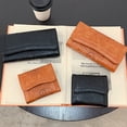 thumbnail image 4 of Cartera retro de tres pliegues con ranuras para tarjetas, billetera para estudiantes, tipo clip: estilo 2;, 4 of 6