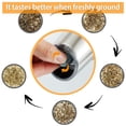 thumbnail image 4 of AMERTEER Electric Salt and Pepper Grinder Battery Powered Automatic Pepper Grinder Adjustable Coarseness Mill Grinders Stainless Steel Shakers with LED Light, 4 of 8