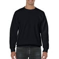 thumbnail image 1 of Gildan Chandail Molletonné à Col Ras du Cou pour Hommes, m, Noir, 1 of 2