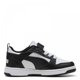 thumbnail image 2 of Tenis Puma Rebound V6 Lo AC + PS para Niños 17 A 21.5. 397419-01 negro 17, 2 of 4