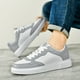 thumbnail image 5 of Zapatillas de skate de estilo urbano para hombre, de caña baja y bloques de color, cómodas, antideslizantes e informales con cordones para actividades al aire libre., 5 of 5