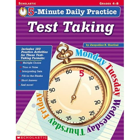 Pre-Owned 5-minute Daily Practice, 9780439431125, 0439431123, Paperback,