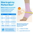 thumbnail image 5 of Modvel Foot & Ankle Brace Socks For Sprained Ankle Compression Sleeve - Foot Support For Women & Men - Tendonitis & Arthritis Ankle Brace Sports Running, Torn Ligaments & Women Stabilizing Ankle Wrap, 5 of 5