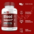thumbnail image 2 of GlucoZone Capsules, All Natural Premium Ingredients, Gluco Zone Glycogen Balance Maximum Strength Blood Pills Berberine Supplement (1 Pack), 2 of 5