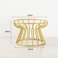 thumbnail image 4 of Soporte para comedero de agua potable para comida de perro, protege la columna vertebral, cuenco para gatos para mascotas (dorado) Ehuebsd Libre de BPA, 4 of 7