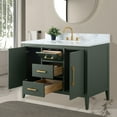 thumbnail image 3 of Vanity Art 48" Single Sink Bathroom Vanity Cabinet with Engineered Marble Countertop, 3 of 12