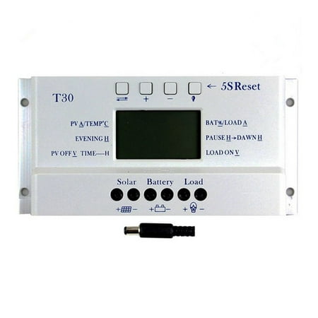 

Mppt Solar Panel Regulator Lcd 10A-80A 12V/24V Charge Controller 3 Timer C2
