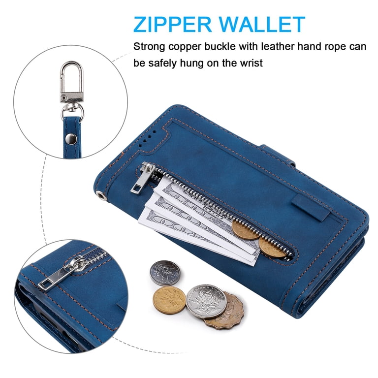 Wallet Case for Samsung Galaxy A16 5G - Dark Blue photo 6