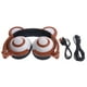 thumbnail image 5 of children bear Headphone Gaming Headsets Con Flash LED Para , Teléfono Android Hugo Auriculares de los niños del oído del oso, 5 of 10