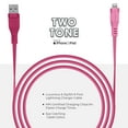 thumbnail image 6 of Liquipel Powertek Two Tone USB-A to Lightning - Pink, 6 of 7
