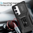 thumbnail image 5 of for Samsung Galaxy S23 Case & Kickstand & Slide Camera Cover,[Not for S23 Plus or S23 Plus] [ Military-Grade ] Protective for Samsung S23 5G (6.1",2023) (Black), 5 of 15